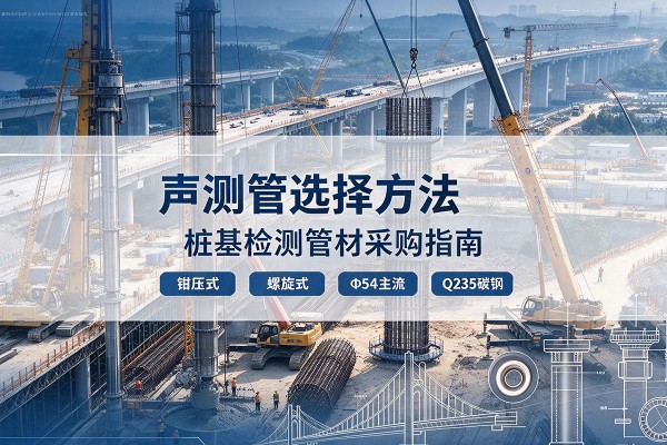 台江声测管选型标准