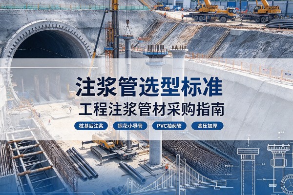 台江注浆管选型标准